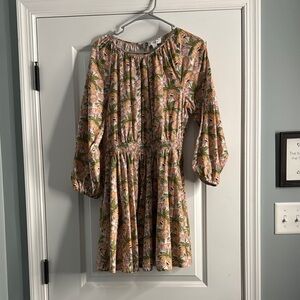 Floral Long Sleeve Dress